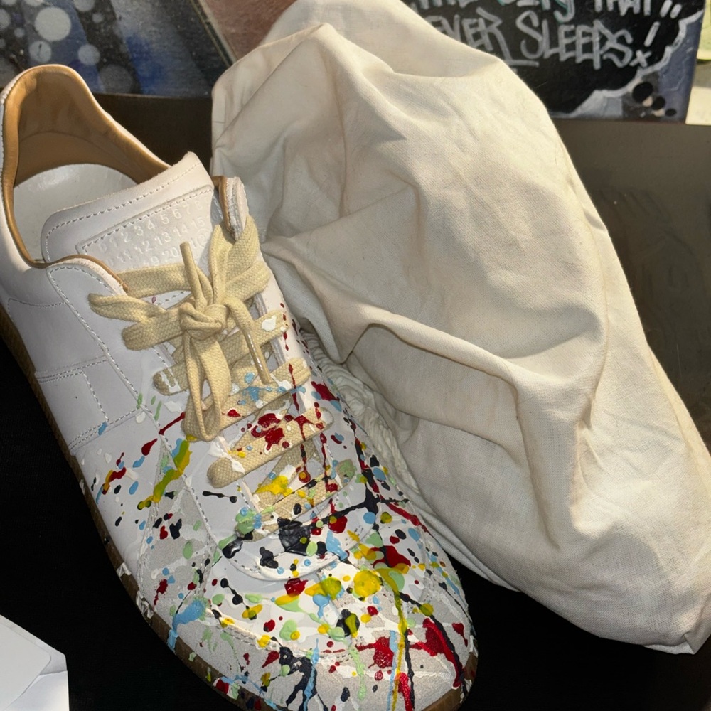 Mason Margiela Repilcas “White painter” size 10.5